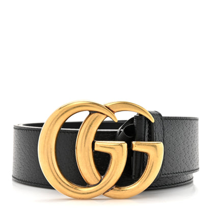 Gucci Calfskin Double G 40mm Belt 90 36 Black 1 of 5