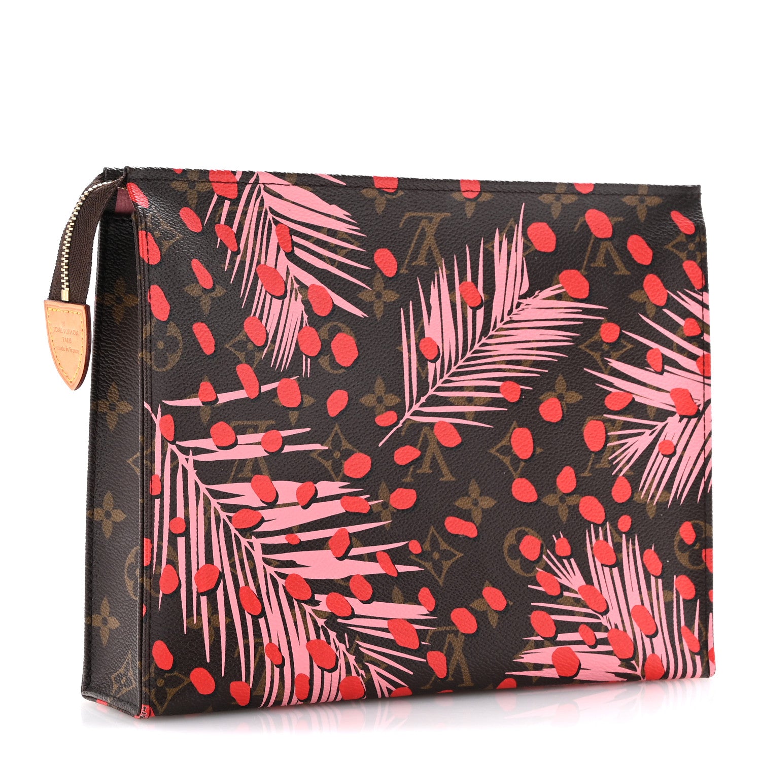 Louis Vuitton Monogram Jungle Dots Toiletry Pouch 26 Sugar Pink Poppy 3 of 11