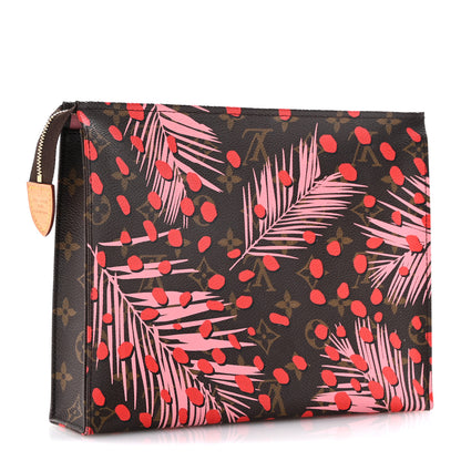 Louis Vuitton Monogram Jungle Dots Toiletry Pouch 26 Sugar Pink Poppy 3 of 11