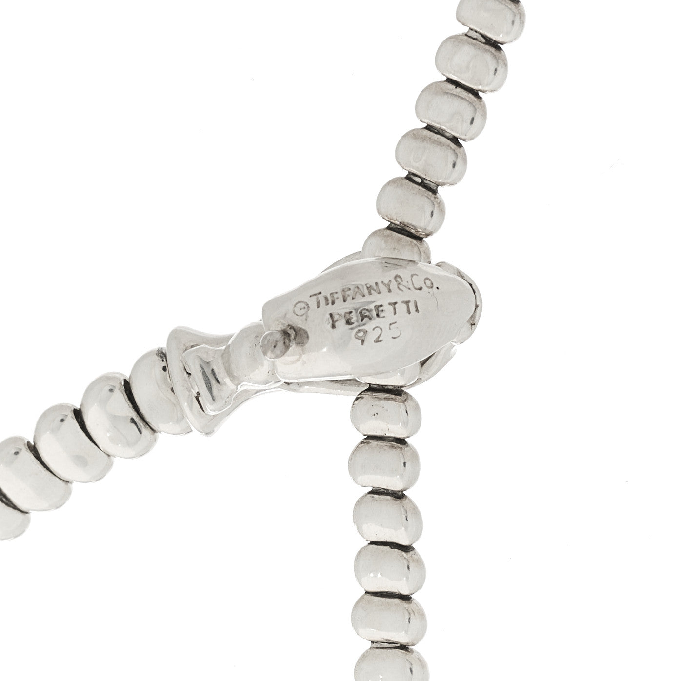Sterling Silver Elsa Peretti Snake Necklace