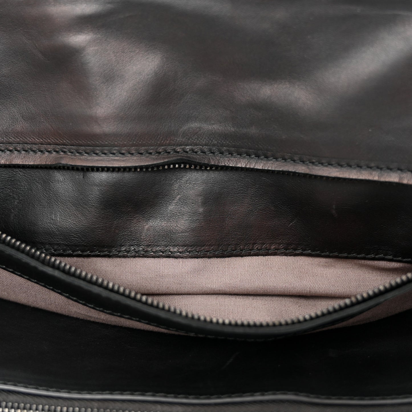 Intrecciato VN Briefcase Black