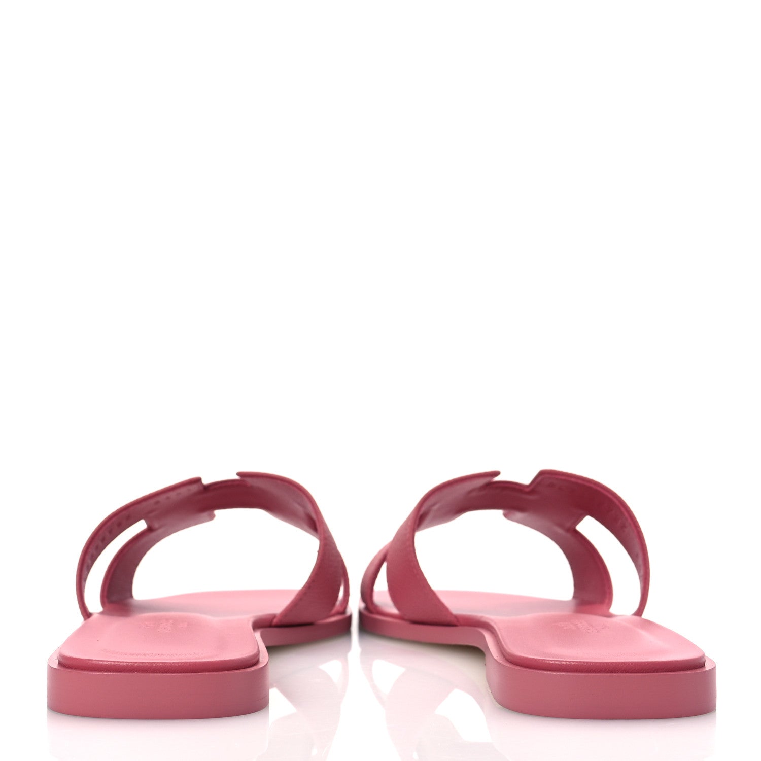 Hermes Epsom Oran Sandals 40 Rose De Venise 6 of 11