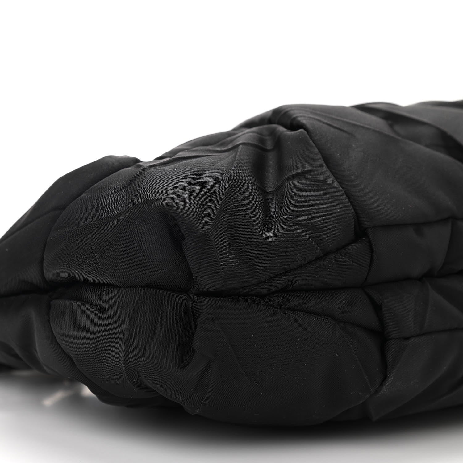 Prada Tessuto Nylon Quilted Shoulder Bag Black 4 of 9