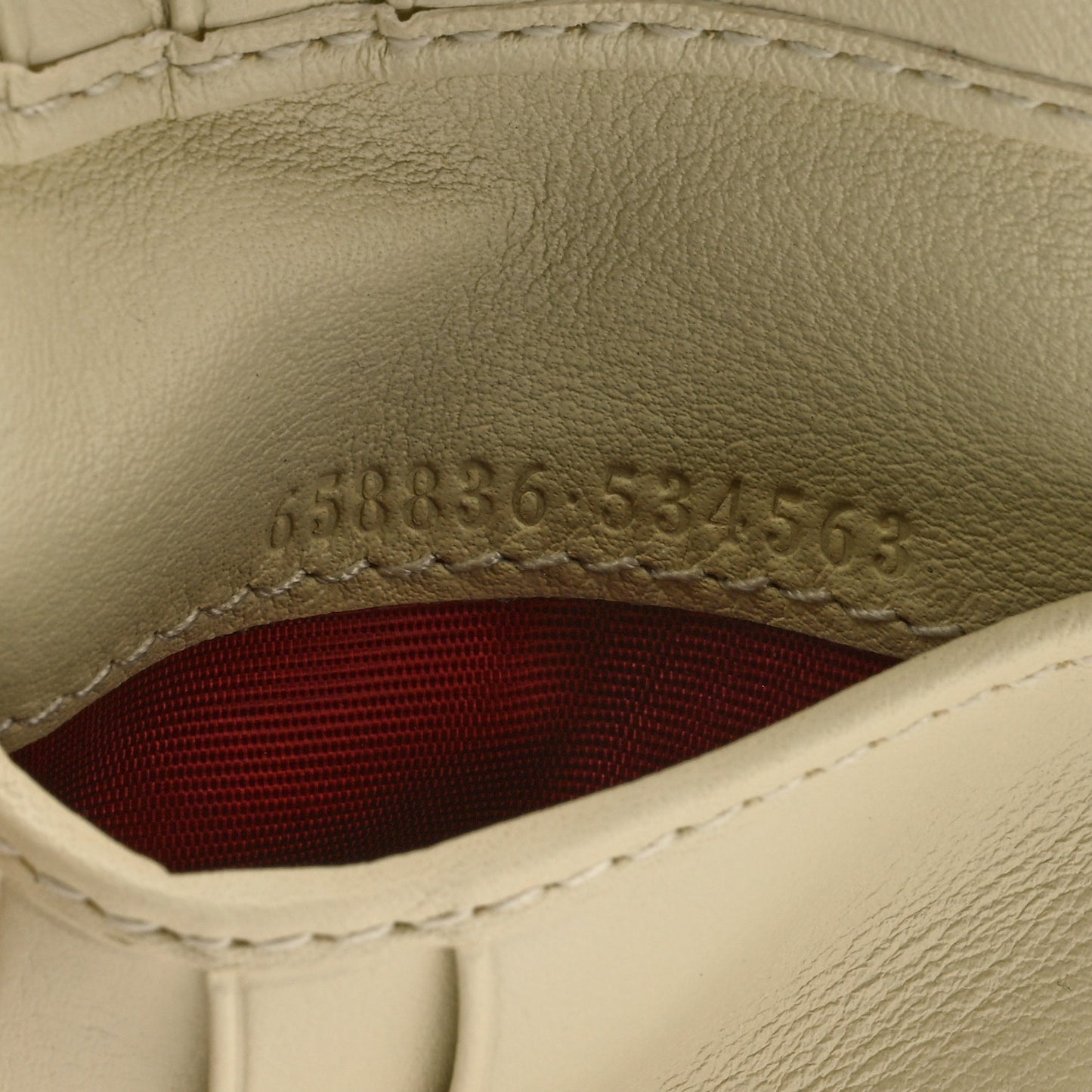 Vitello Eclipse Interlocking G Zip Around Card Case Wallet Mystic White Hibiscus Red