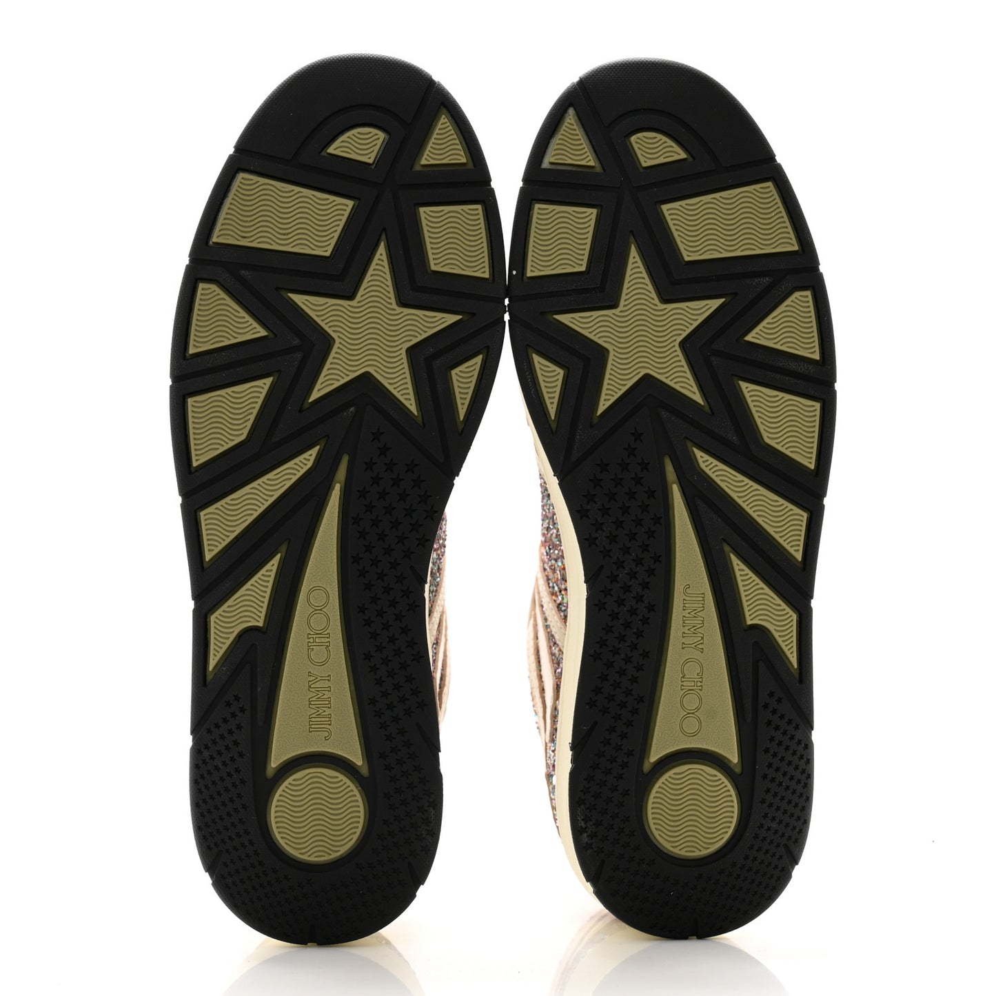 Glitter Cash Sneakers 37.5 Ballet Pink