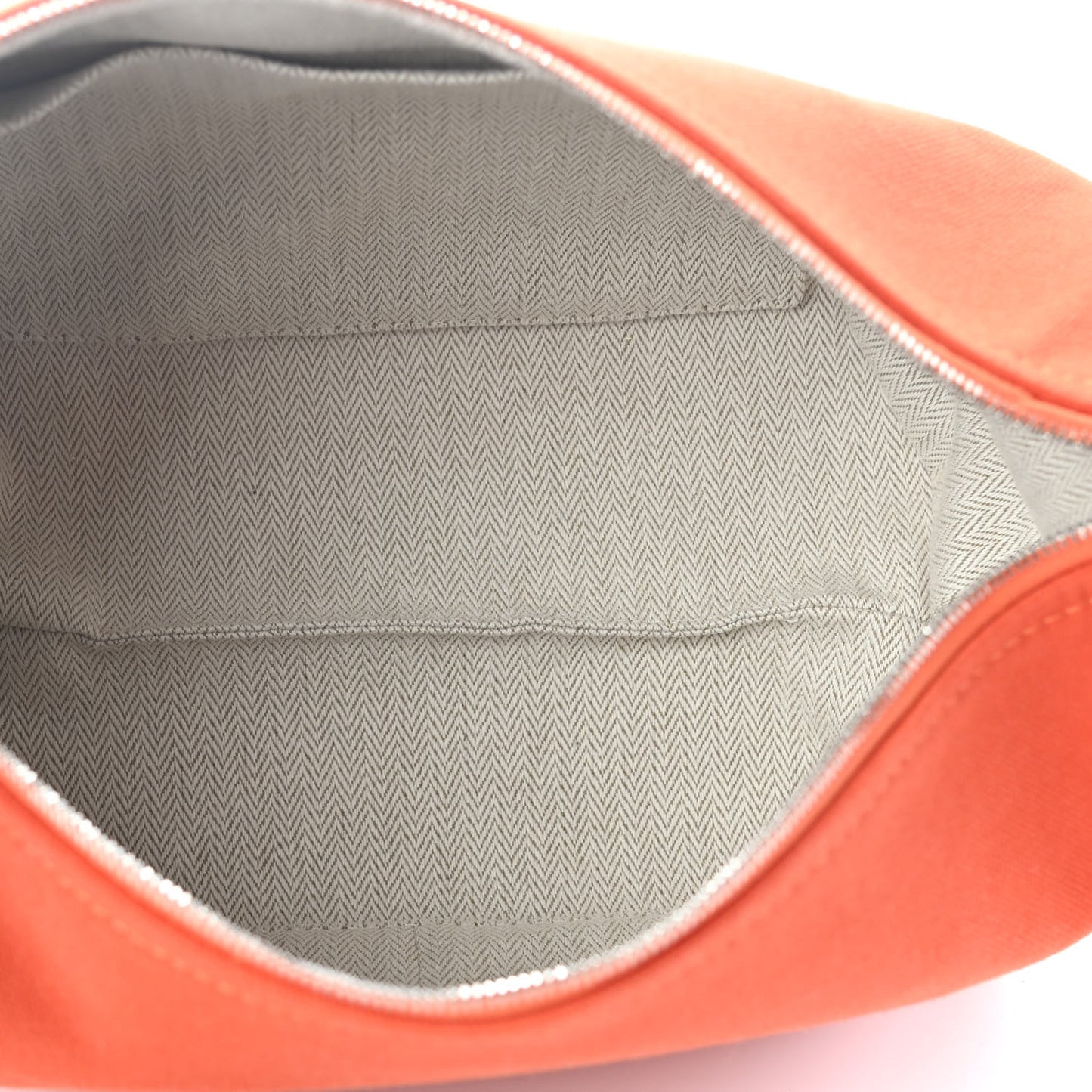 Canvas Small Bride-A-Brac Pouch Orange Burgundy