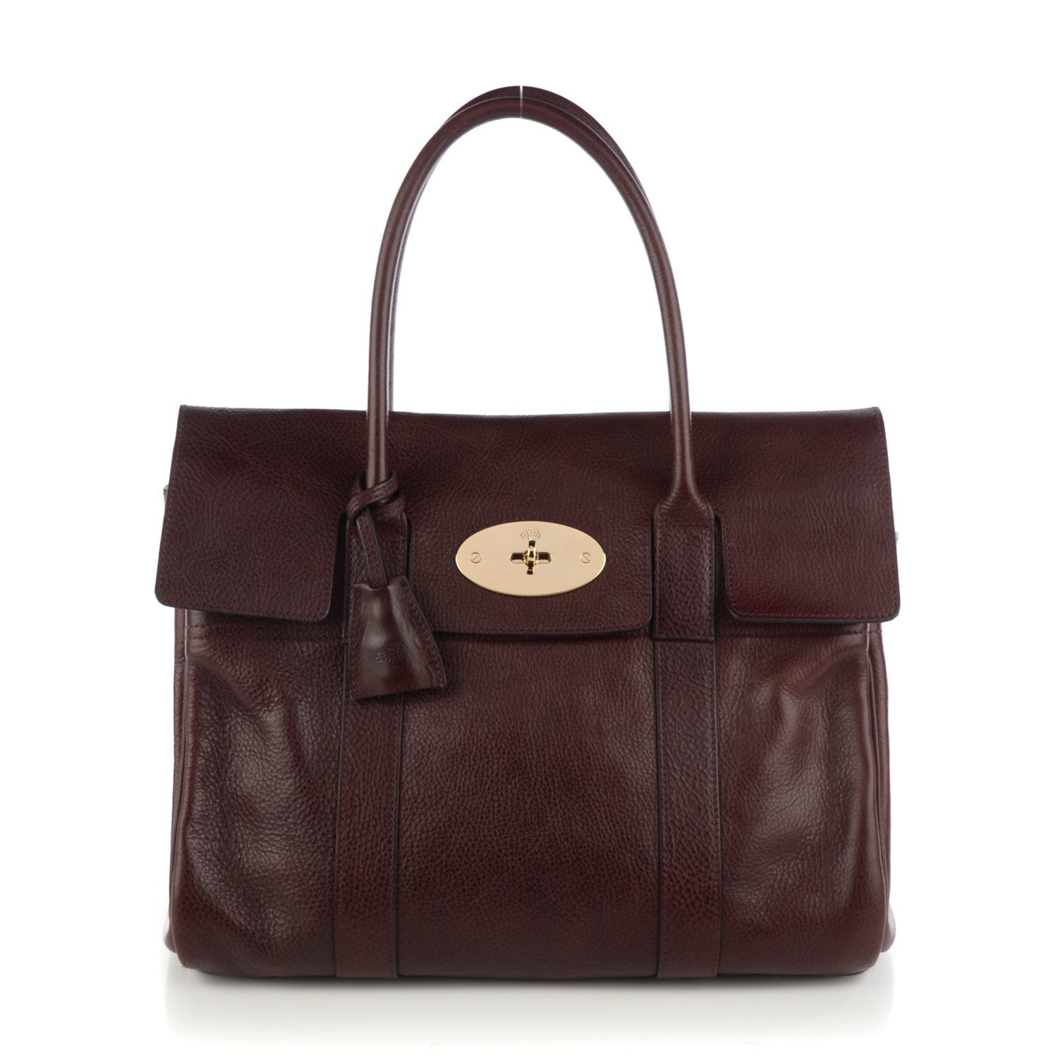 Mulberry Natural Leather Bayswater Oxblood 1 of 9