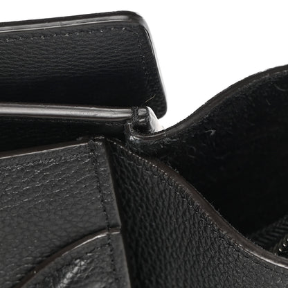 Celine Drummed Calfskin Mini Luggage Black 14 of 19