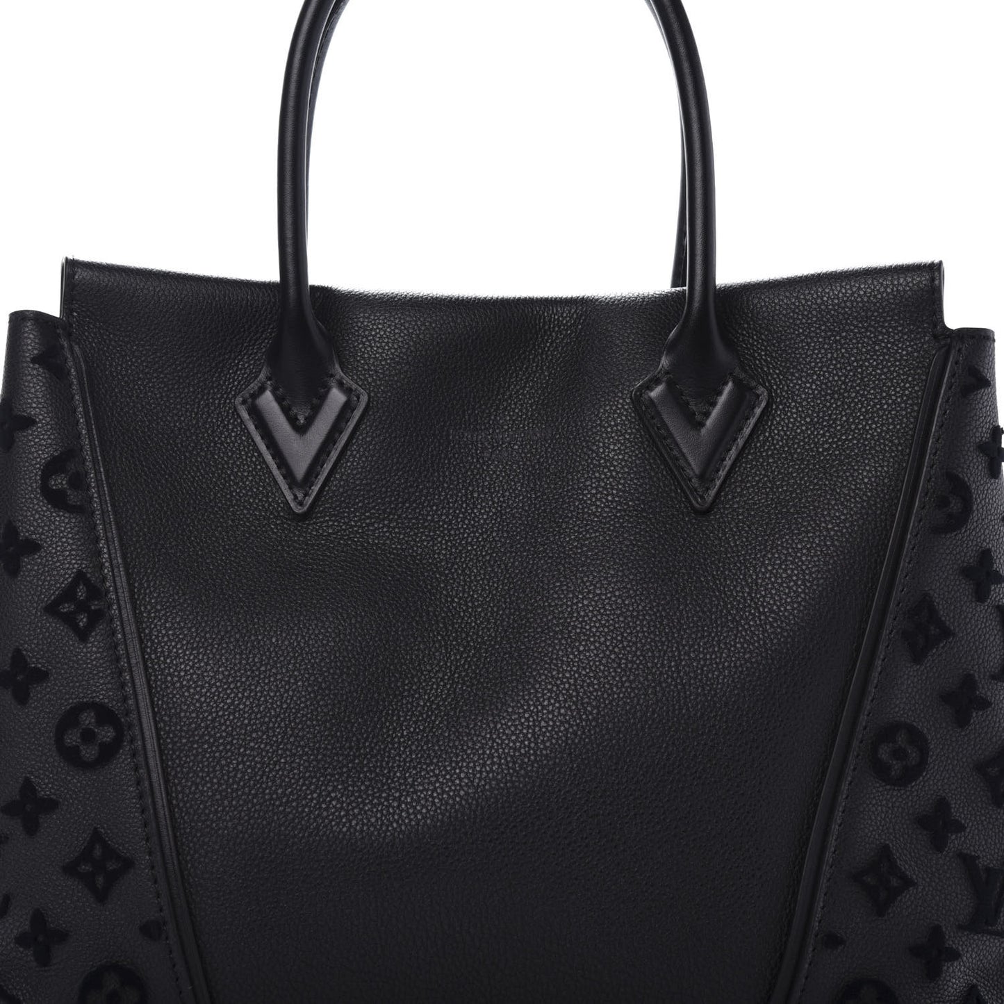 Veau Cachemire Tote W PM Black