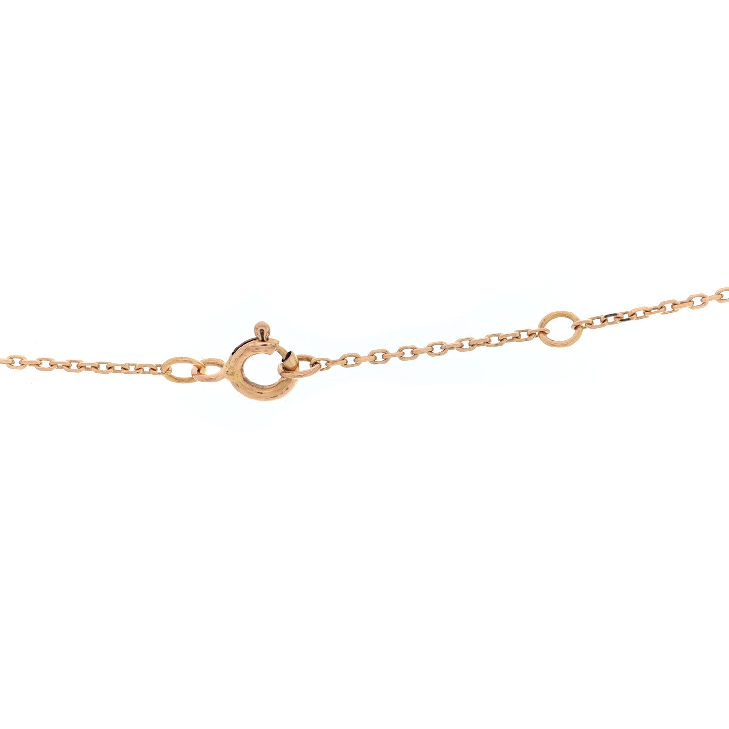 Louis Vuitton 18K Pink Gold Diamond Mother of Pearl Color Blossom BB Star Pendant Necklace 5 of 5