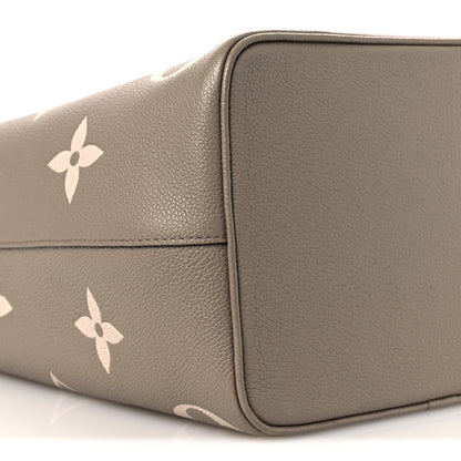 Louis Vuitton Empreinte Monogram Giant Neonoe MM Tourterelle Creme 9 of 11