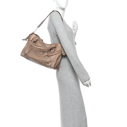 Balenciaga Agneau Giant 21 Silver Hardware City Seigle 2 of 19