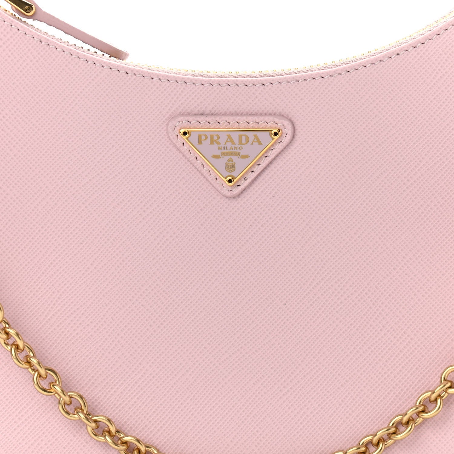 Prada Saffiano Lux Re-Edition 2005 Shoulder Bag Alabastro 7 of 9