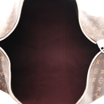 Louis Vuitton Monogram Macassar Keepall Bandouliere 55 4 of 9
