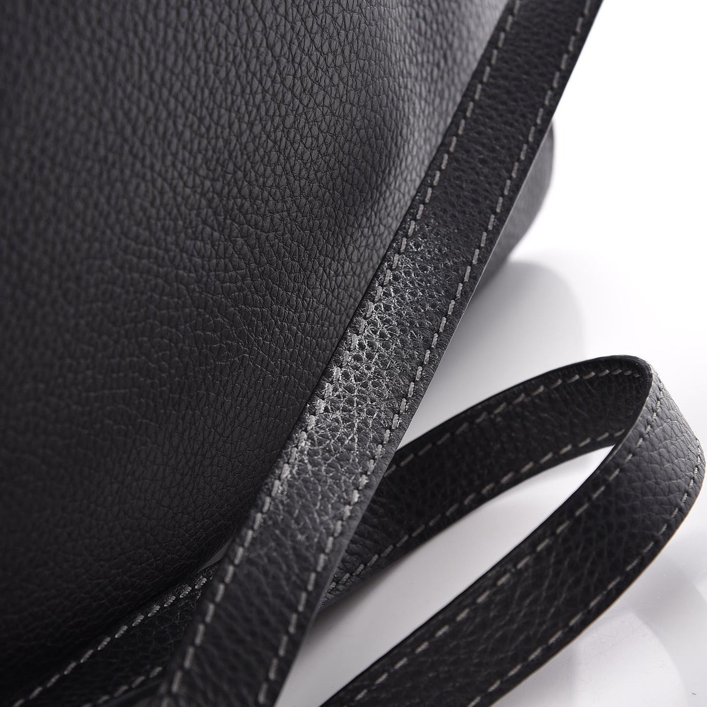 Calfskin Medium Marcie Satchel Black