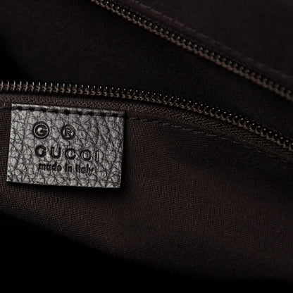 Gucci Crystal Monogram Large Carry On Duffle Bag Dark Brown 5 of 10