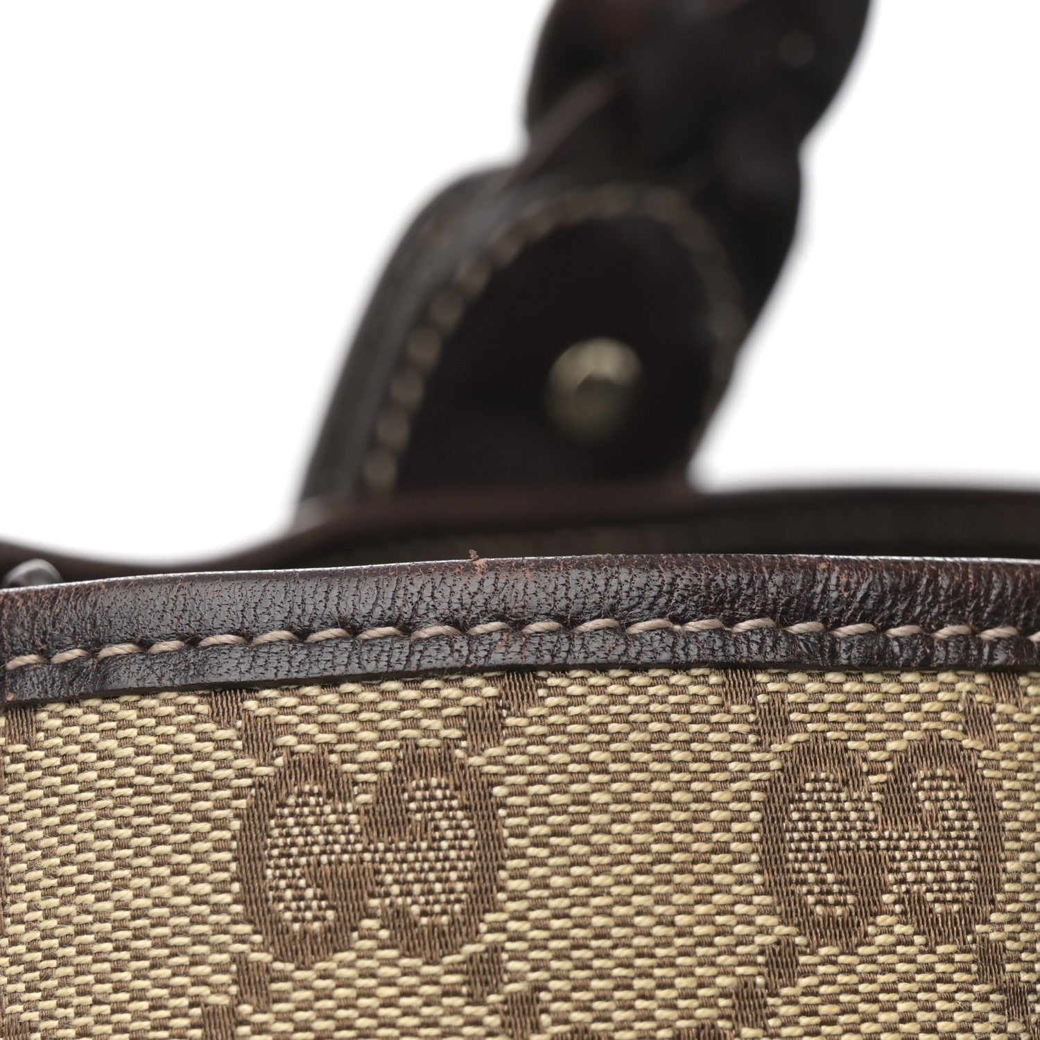 Gucci Monogram Small Pelham Shoulder Bag Dark Brown 34 of 37