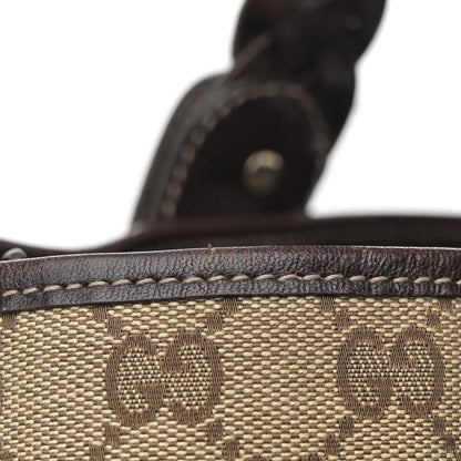 Gucci Monogram Small Pelham Shoulder Bag Dark Brown 34 of 37