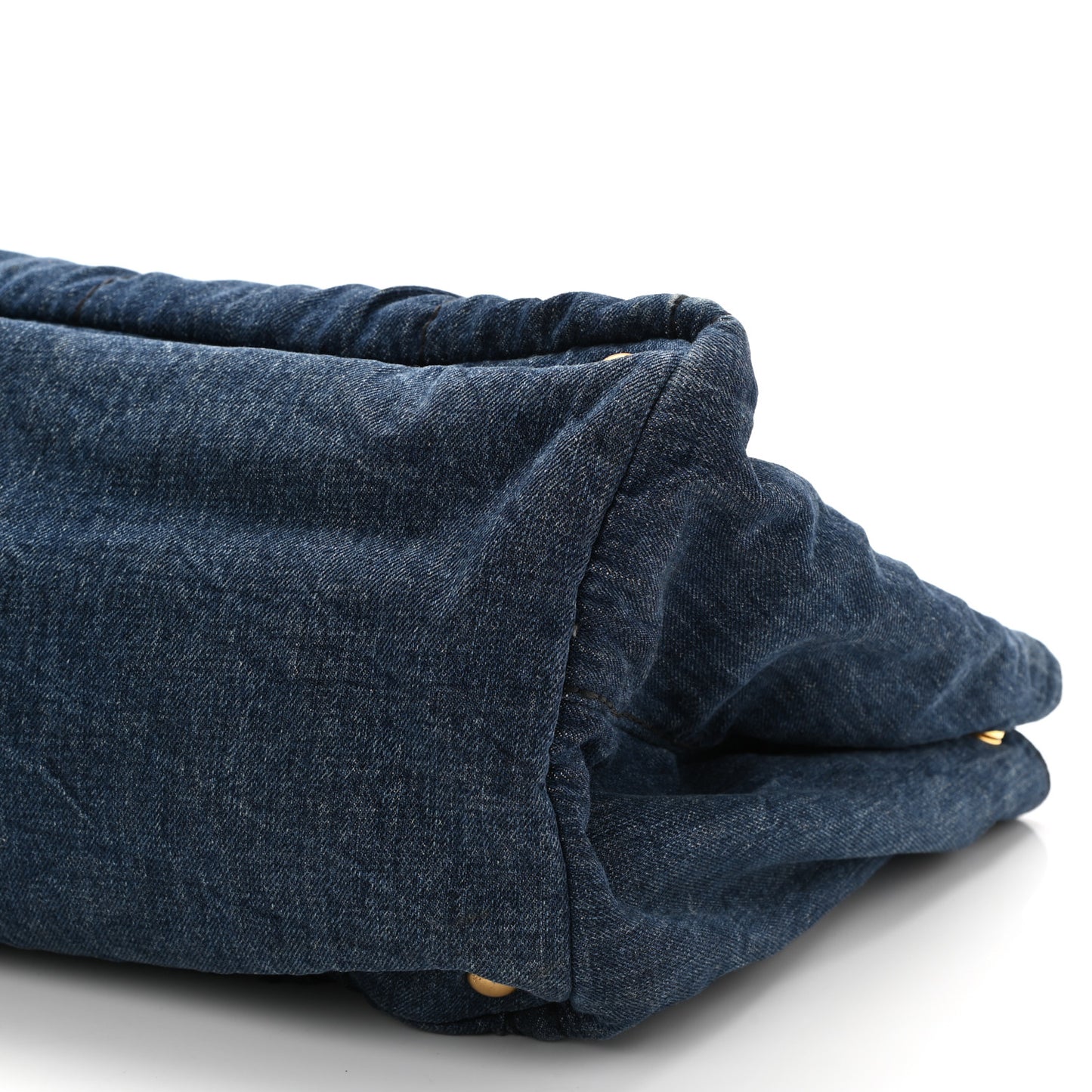 Denim Logo Tote Avio