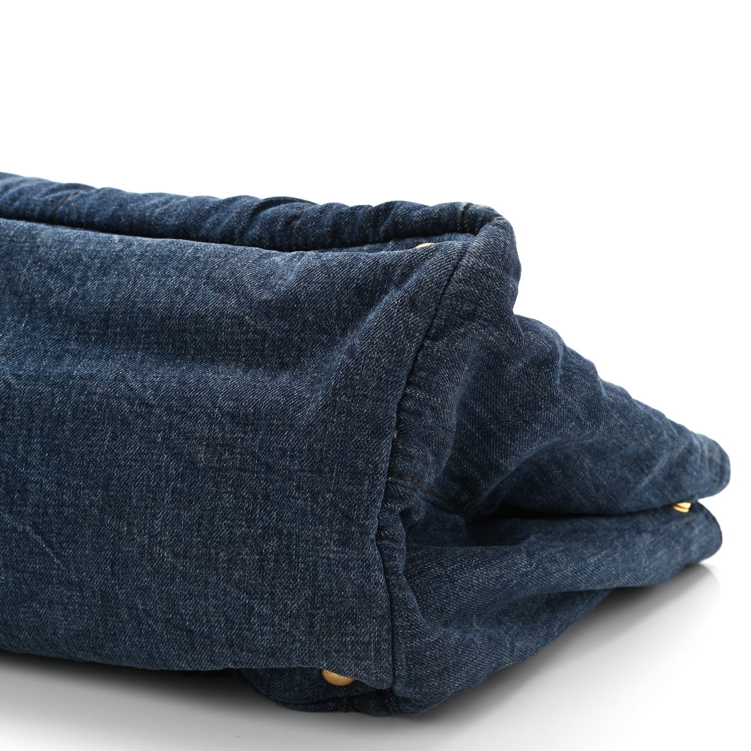 Prada Denim Logo Tote Avio 9 of 10