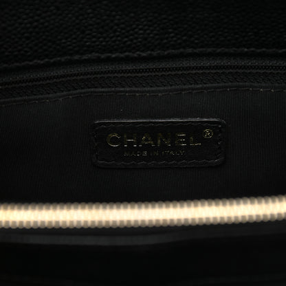 Chanel Caviar Quilted Grand Shopping Tote GST Black 5 of 12