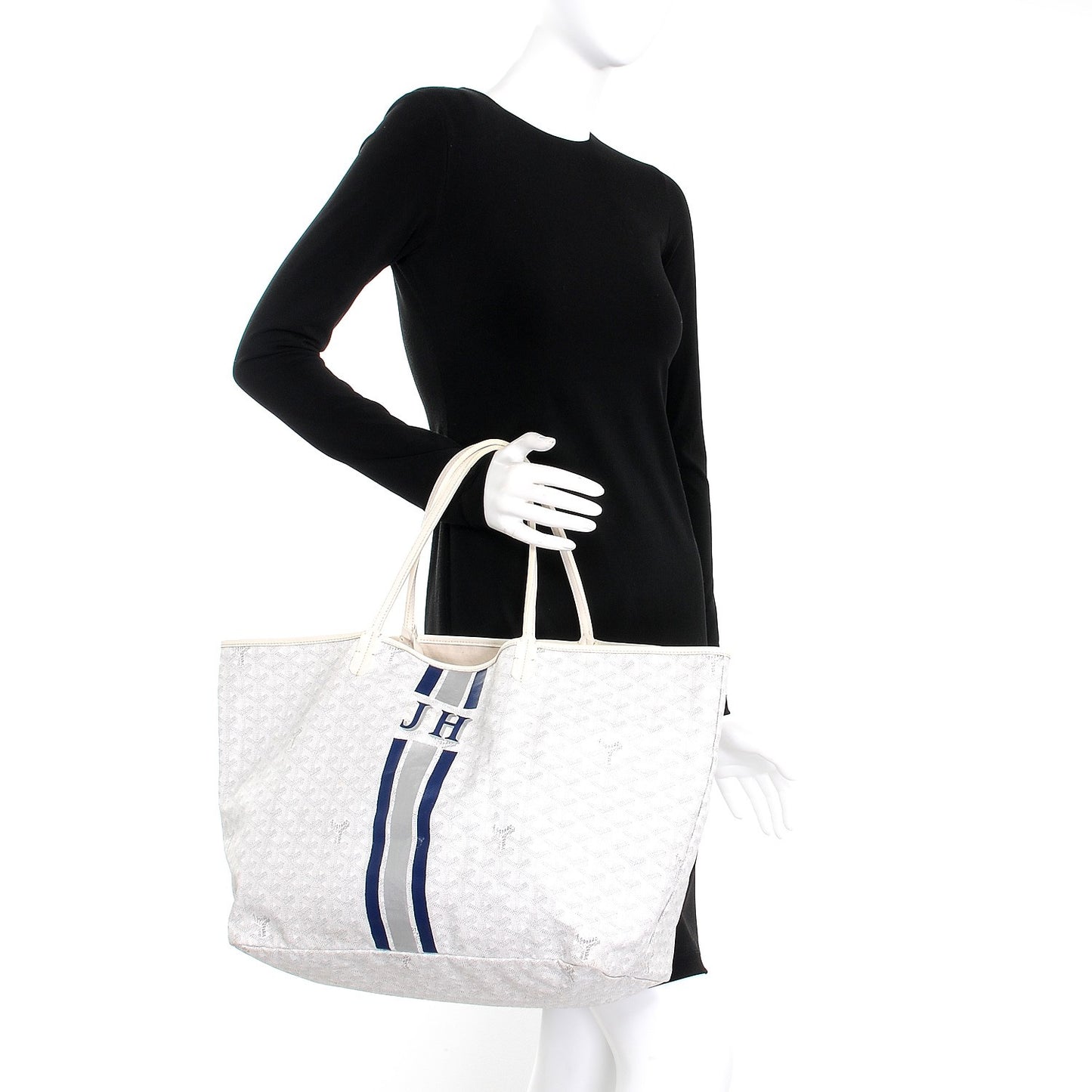 Goyardine Saint Louis GM White