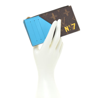 Louis Vuitton Monogram Vintage Calfskin Trunk L'œil Coin Card Holder 2 of 10