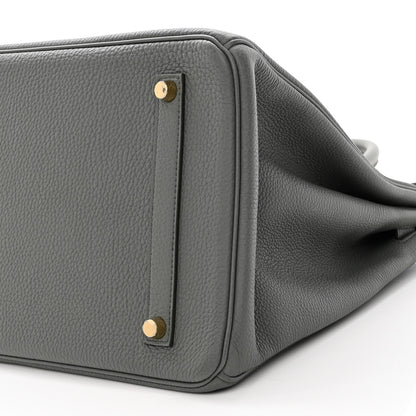 Hermes Togo BIRKIN 35 Vert Amande 10 of 14