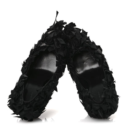 Balenciaga Satin Pointed Marie A Bows All Over 110mm Pumps 40 Black 2 of 11