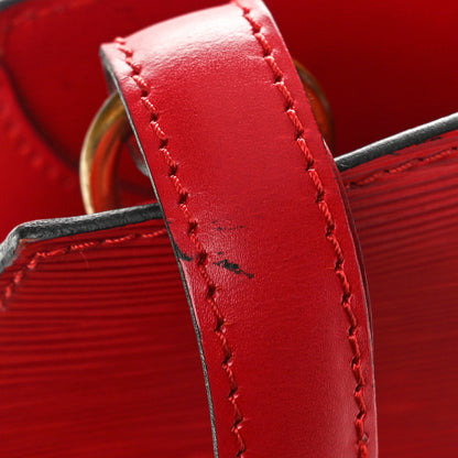 Louis Vuitton Epi Cluny Castillan Red 10 of 12