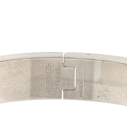 Hermes Enamel Narrow Clic Clac H Bracelet PM Orange 4 of 5