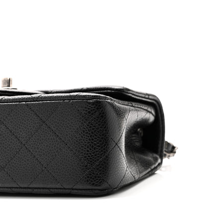 Chanel Caviar Quilted Mini Rectangular Flap Black 10 of 11