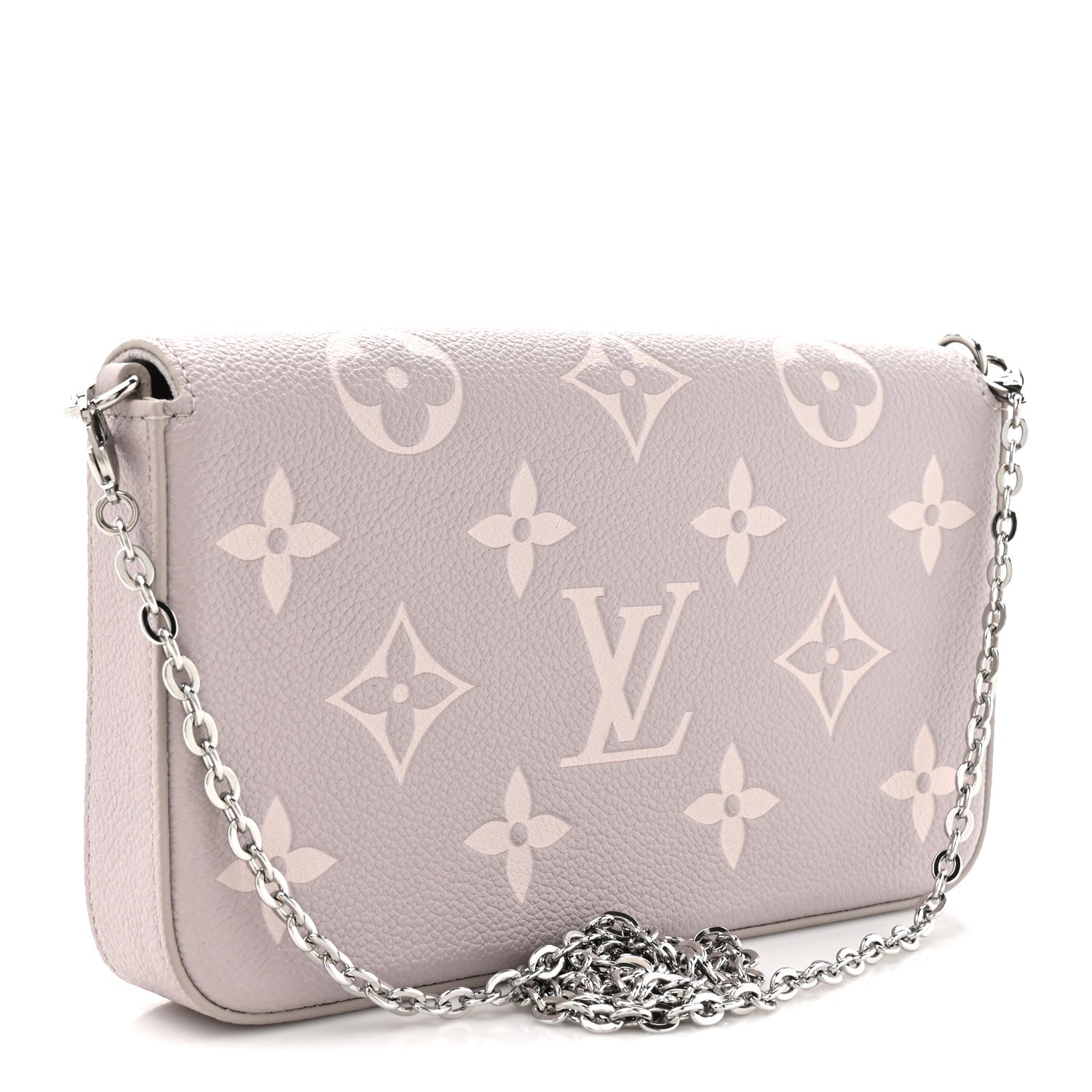 Louis Vuitton Empreinte Monogram Giant Felicie Pochette Brume Quartz 3 of 13