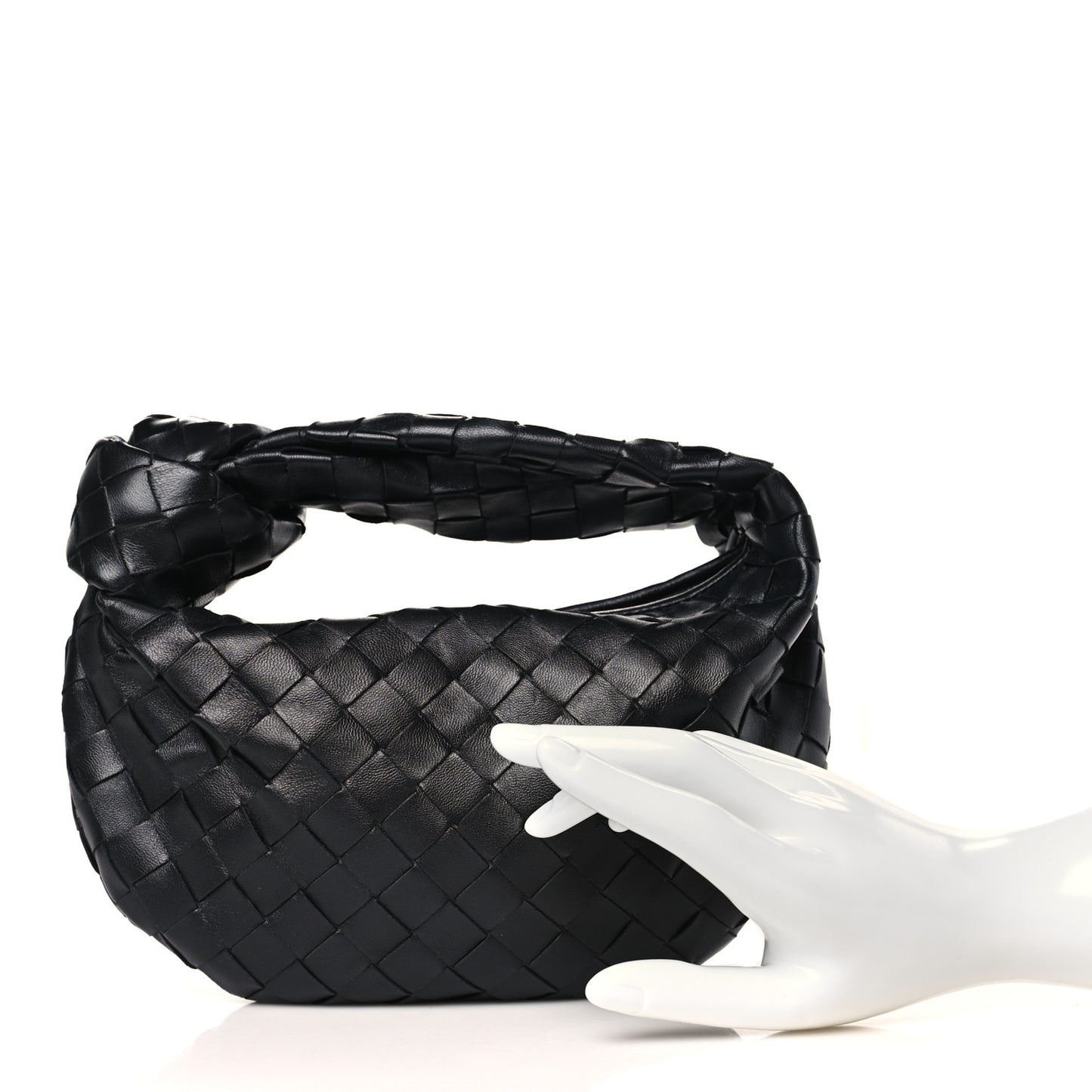 Nappa Intrecciato Mini Jodie Black