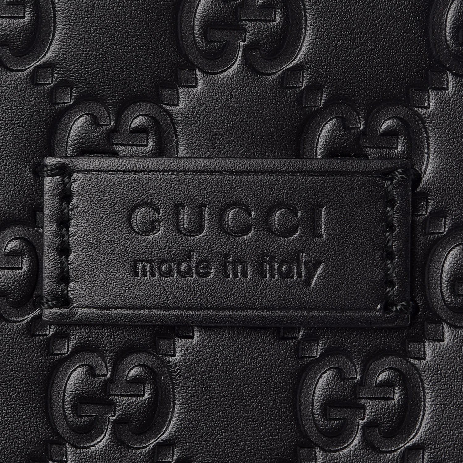 Gucci Guccissima Signature Small Day Backpack Black 9 of 12