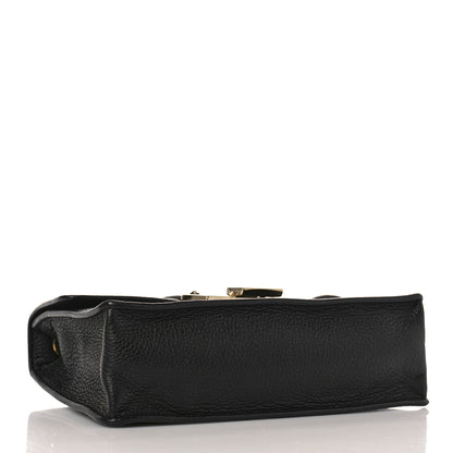 Jimmy Choo Grainy Pebbled Rebel Crossbody Bag Black 4 of 11