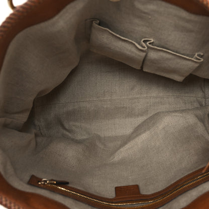 Gucci Monogram Medium Marrakech Tote Tan 5 of 12