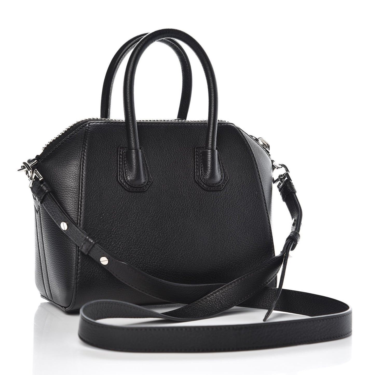 Sugar Goatskin Mini Antigona Black