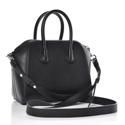 Givenchy Sugar Goatskin Mini Antigona Black 3 of 8