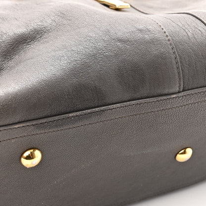 Saint Laurent Sheepskin Small Cabas Chyc Earth 11 of 12