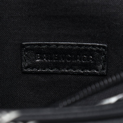 Balenciaga Smooth Calfskin Losange Monogram Explorer Belt Bag Black Grey 5 of 8