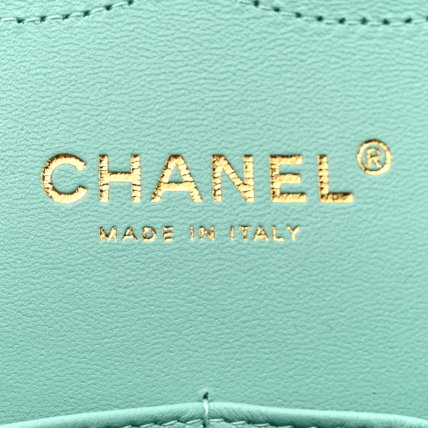 Chanel Caviar Quilted Jumbo Double Flap Light Green 6 of 12