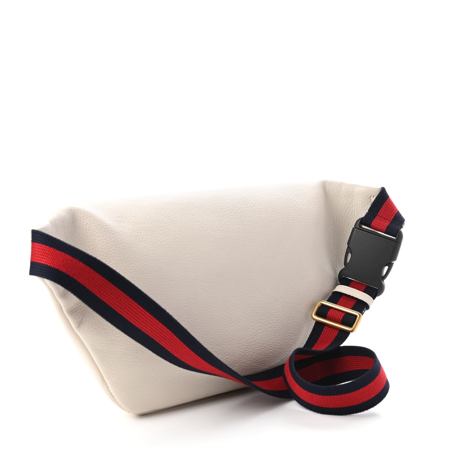 Gucci Grained Calfskin Logo Belt Bag White 3 of 12