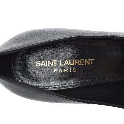 Saint Laurent Calfskin Opyum 110 Pumps 37.5 Black 6 of 10