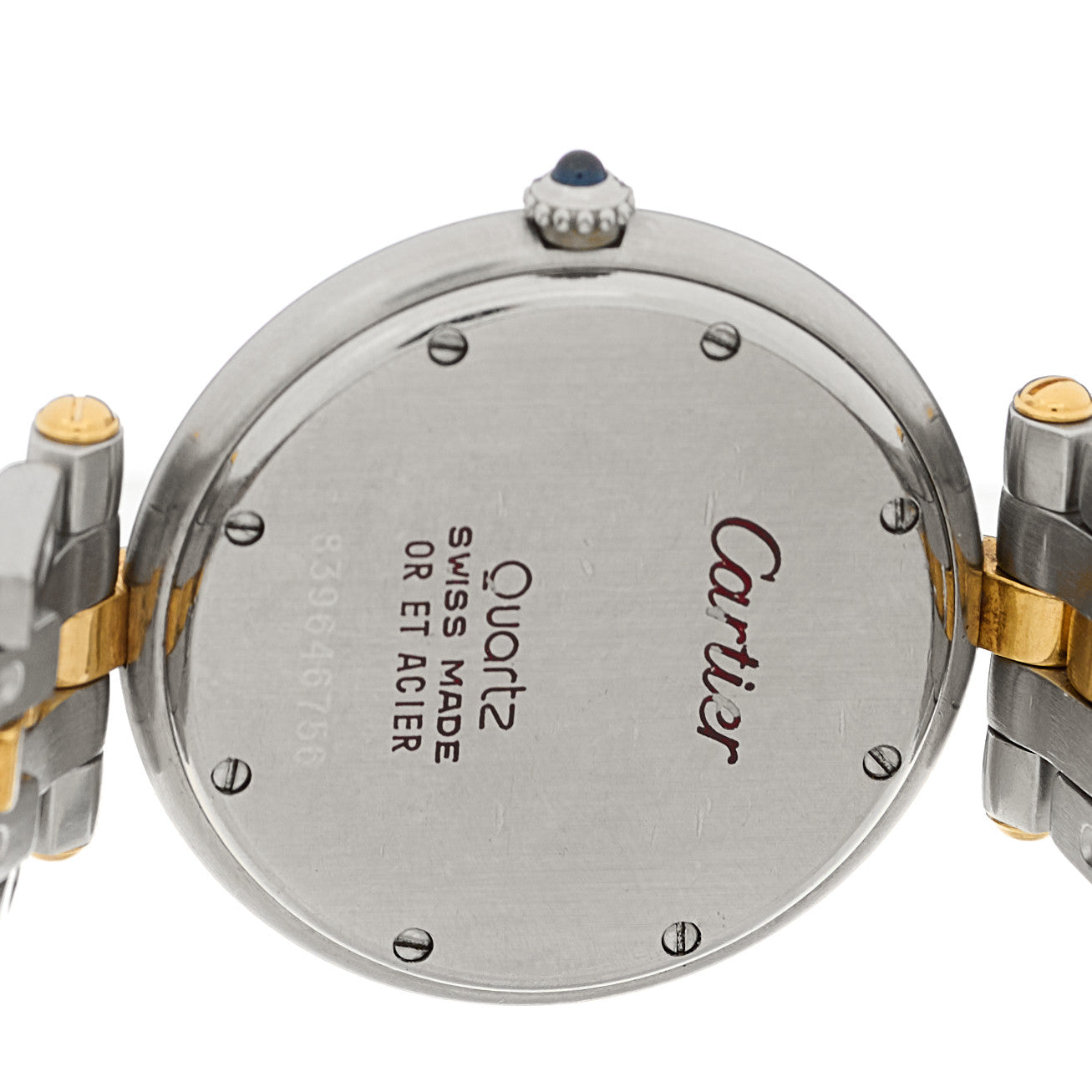 Stainless Steel 18K Yellow Gold 29mm Panthere Vendome Quartz Watch