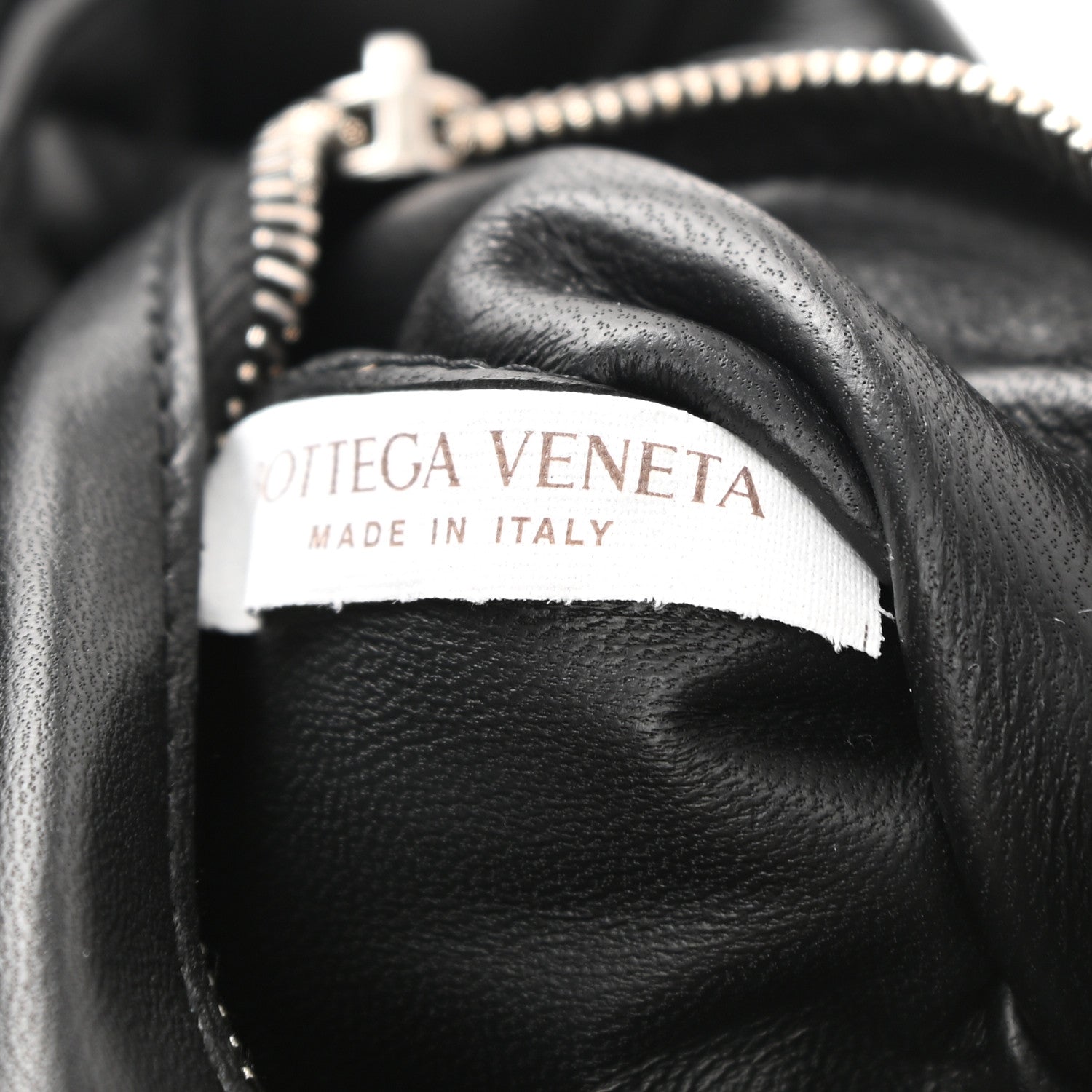 Bottega Veneta Lambskin Maxi Intreccio Padded Chain Cassette Crossbody Bag Black 7 of 11