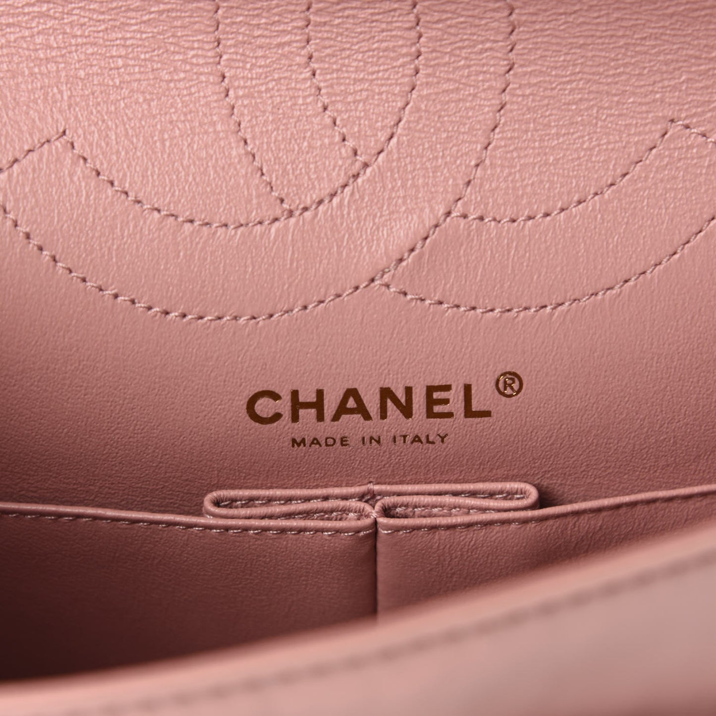Aged Calfskin Quilted 2.55 Reissue 225 Flap Pink