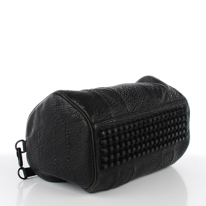 Alexander Wang Pebbled Lambskin Rocco Black Matte Black Hardware 4 of 8