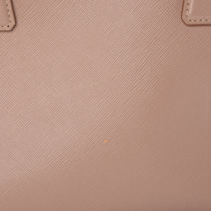 Prada Saffiano Small Galleria Double Zip Tote Cammeo 10 of 14