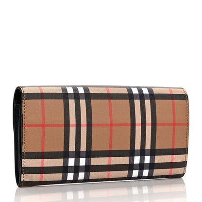 Burberry Vintage Check Henley Wallet On Chain Black 3 of 6